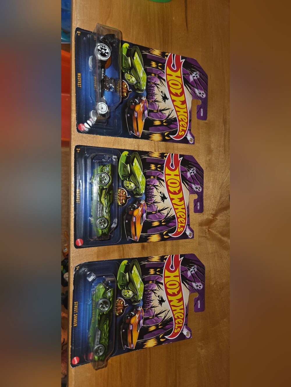 ERROR NEW Hot Wheels 2024 HW Halloween 5/5 Green Street Shaker Car Madfast 1/5 - Picture 14 of 16